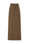 viscose twill skirt