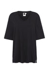 slouch v neck short sleeve t.shirt