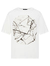 printed slouch fit t.shirt