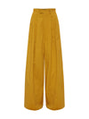 pleat front tailored pant
