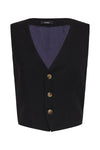 tailored fitted vest