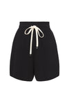 pique knit short