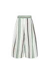 stripe pleated short