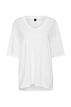 slouch v neck short sleeve t.shirt