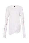 scoop hem layering long sleeve t.shirt