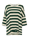 stripe slouch heritage t.shirt