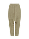 linen slouch drawstring pant