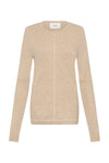 contrast detail layering knit