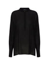 gauze popover shirt