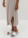 v neck jersey slip dress