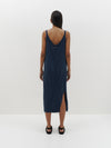 v neck jersey slip dress