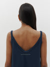 v neck jersey slip dress