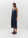 v neck jersey slip dress