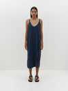 v neck jersey slip dress