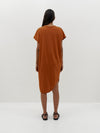 boxy t.shirt dress with tail ll