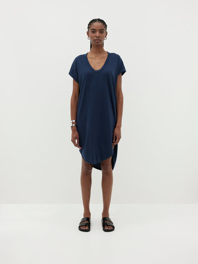 boxy t.shirt dress with tail II