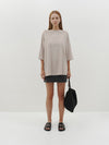 slouch side step short sleeve t.shirt