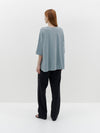 slouch side step short sleeve t.shirt