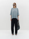slouch side step short sleeve t.shirt