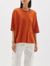 slouch side step short sleeve t.shirt