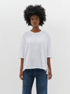 slouch side step short sleeve t.shirt