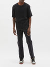tailored cotton twill pant