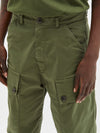 canvas pocket detail pant