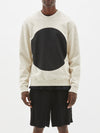 dot fleece sweat