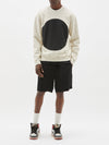 dot fleece sweat