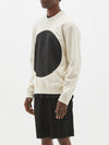 dot fleece sweat