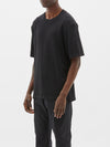 slub rib slouch t.shirt