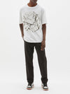 printed slouch fit t.shirt