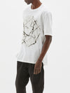 printed slouch fit t.shirt