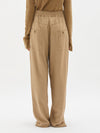twill relaxed pull on pant