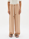 twill relaxed pull on pant