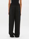 twill relaxed pull on pant