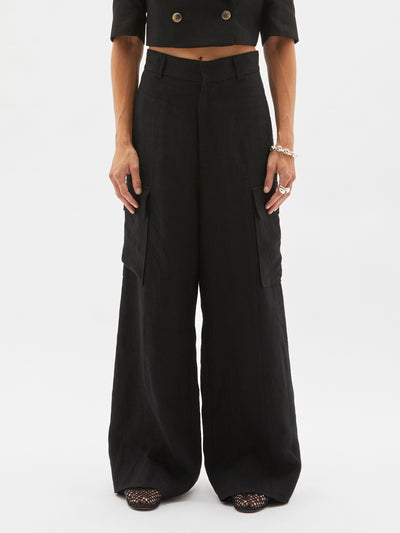 tailored pocket detail pant