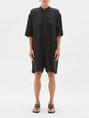 linen beach playsuit