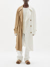 twill traditional trench