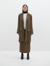 viscose twill travel trench