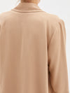 viscose twill travel trench