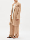 viscose twill travel trench