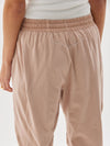 contrast panelled track pant