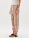 contrast panelled track pant