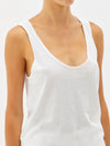 oversized scoop jersey tank