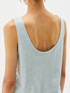 oversized scoop slub rib tank