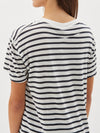 stripe slim classic t.shirt