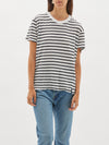 stripe slim classic t.shirt