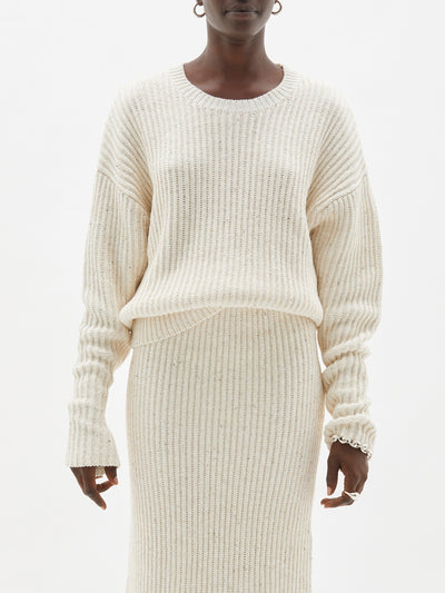 ribbed relaxed knit