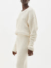 ribbed relaxed knit